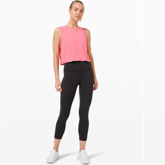 Lululemon Wunder Train High-Rise Crop 23" Black size 4 - Picture 4 of 10